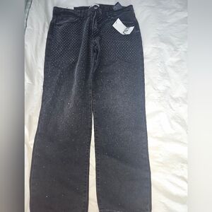 Zara Black Studded Denim